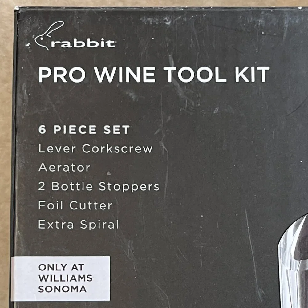 Wine Tool Kit - NIB from William Sonoma‎ (6 pieces)